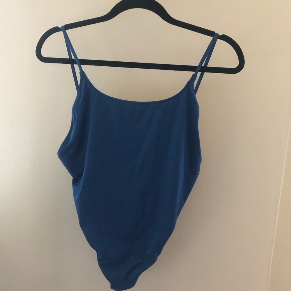 J. Crew Playa One-Piece Scoop Back Bathing Suit